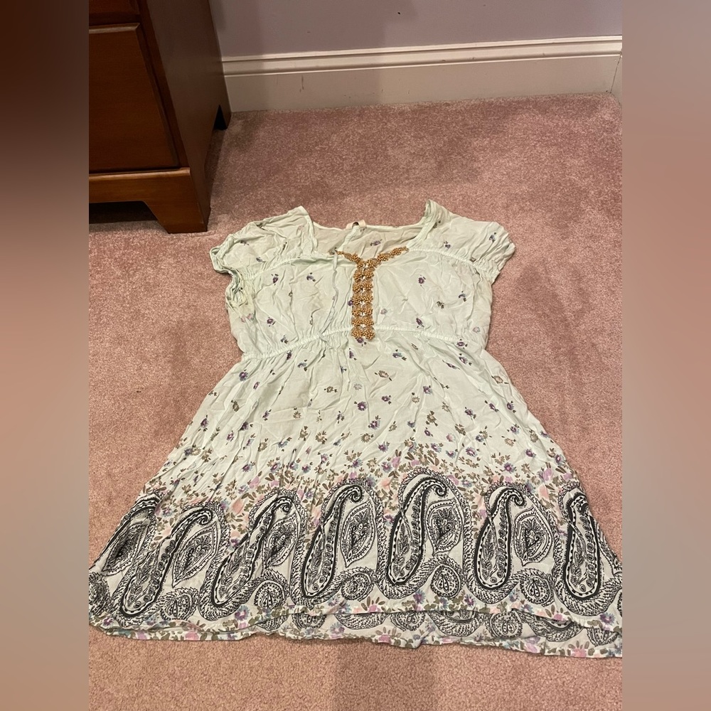 Free People Floral Tunic - Size Large